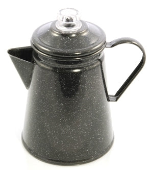 Falcon Enamel Coffee Percolator 1.9L - Black