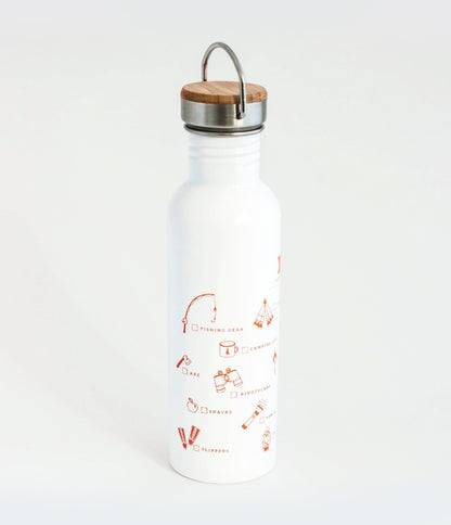 TMOD Adventure Stainless Steel Water Bottle - Camping Checklist