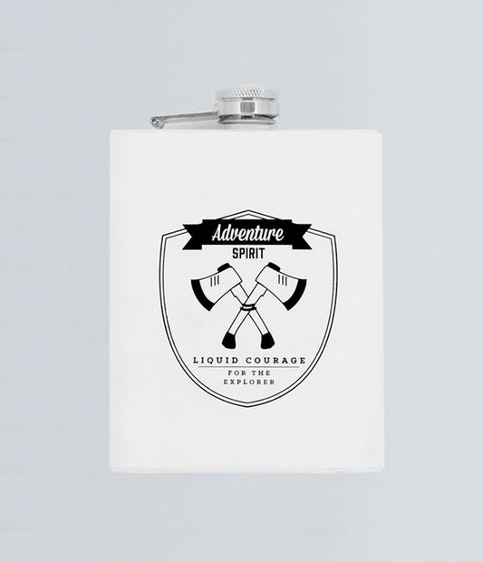 TMOD Adventure Stainless Steel Hip Flask - Axes