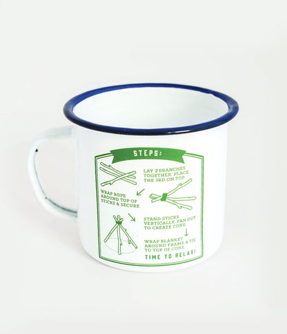 TMOD Adventure Enamel Cup - Teepee