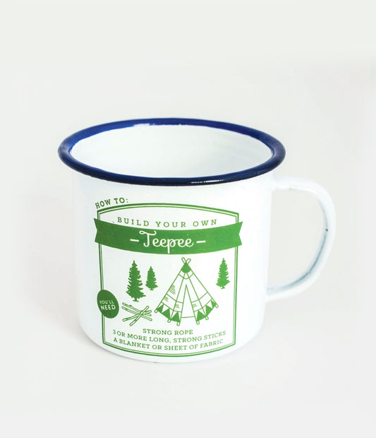 TMOD Adventure Enamel Cup - Teepee