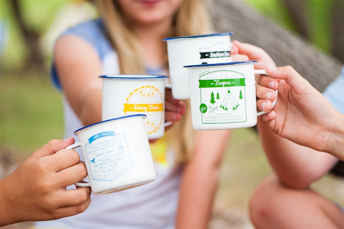 TMOD Adventure Enamel Cup - Teepee