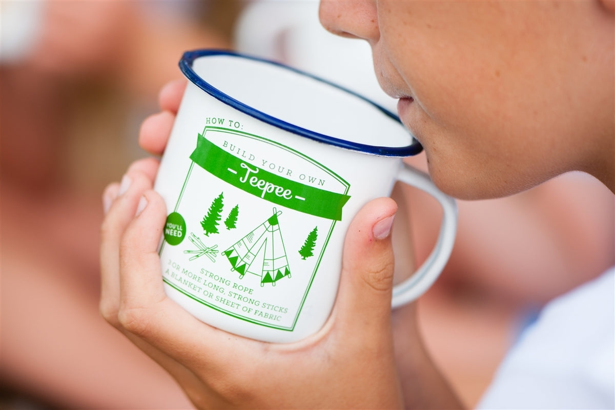 TMOD Adventure Enamel Cup - Teepee