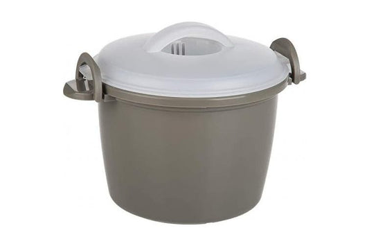Progressive Microwave Rice Cooker Set - Grey - 22cm (H) x 15cm (W)