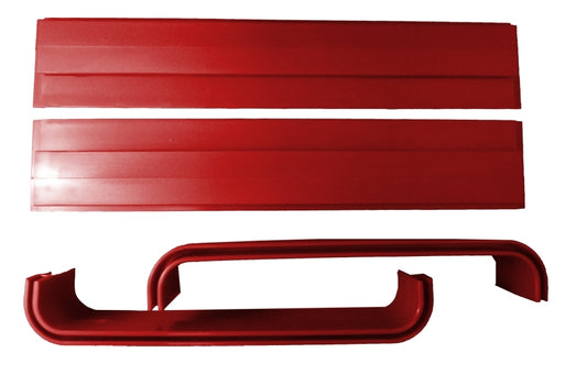 BAINTECH Battery Box Spacer - 4 Piece Red