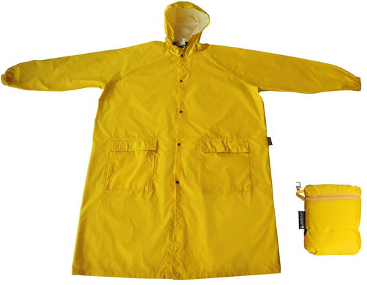 Kids Compact Raincoat - Yellow