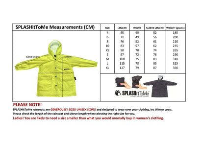 Adults Compact Raincoat - Navy
