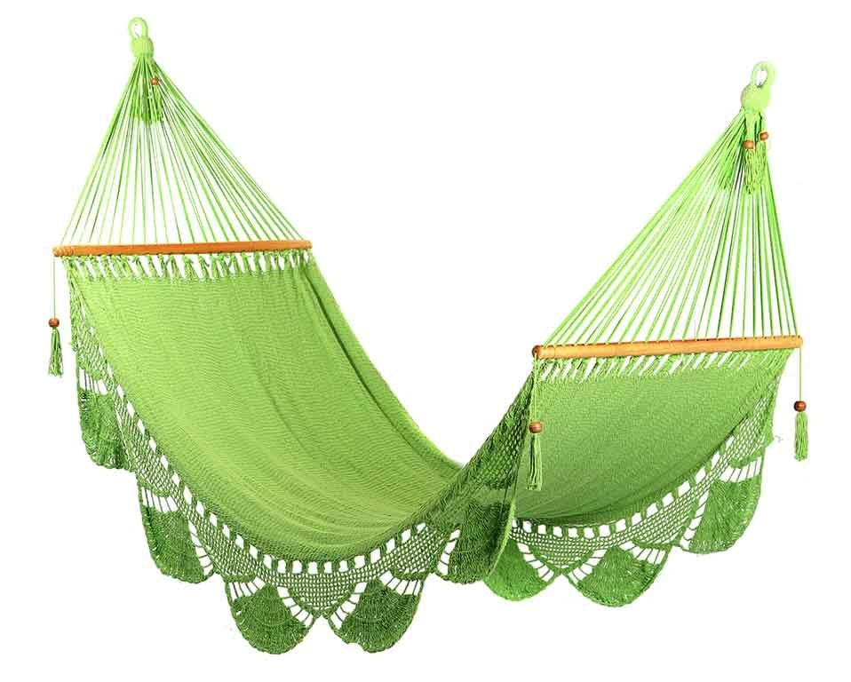 Hammock with Crochet (Green) - Large Size