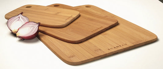 Scanpan Bamboo Chopping Board Set - 3 Piece