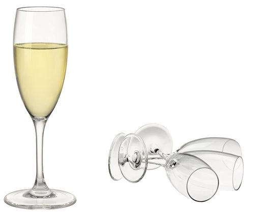 Serroni Fresco 200ML Champagne Flutes - Set of 4
