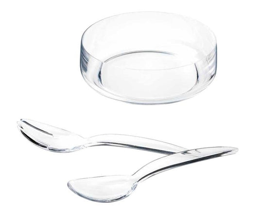 Serroni Fresco Salad Bowl & Servers - 3 Piece Set