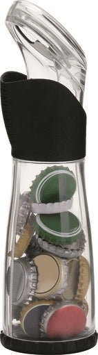 Trudeau Beer Bottle Opener with Cap Catcher