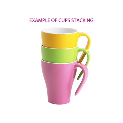 JAB Design Gelato Melamine Coffee Mug 350ML - Red