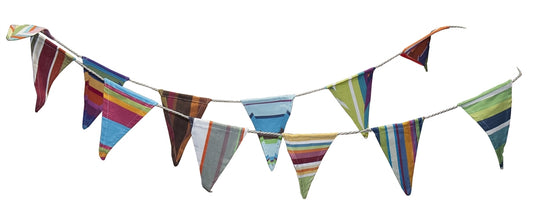 Cotton Canvas Bunting - Stripes