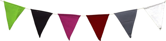 Cotton Canvas Bunting - Solid Colours
