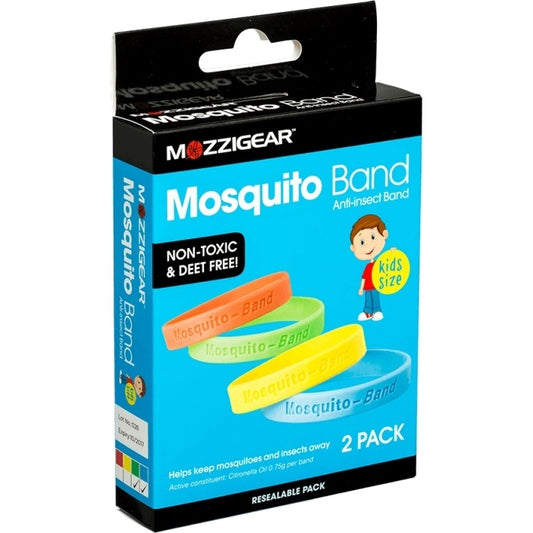 Mozzigear Kids Mosquito Bands 2 wrist band pack