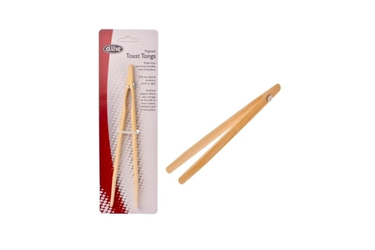 Bamboo Magnetic Toast Tongs