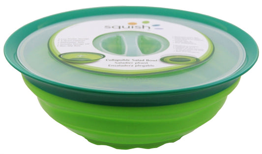 Squish Collapsible Large Salad Bowl with Lid 4.7L
