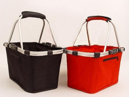 Shop & Go Collapsible Carry Basket - Black