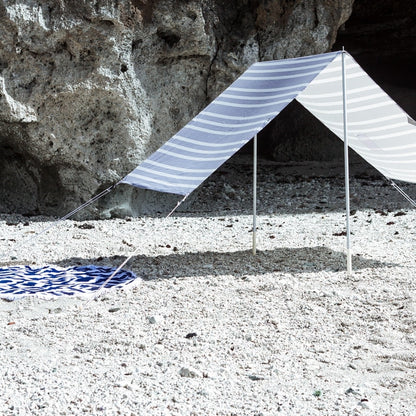 Canvas Beach Shade - Santorini