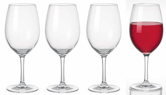 Serroni Fresco 640ML Red Wine Glasses - Set of 4