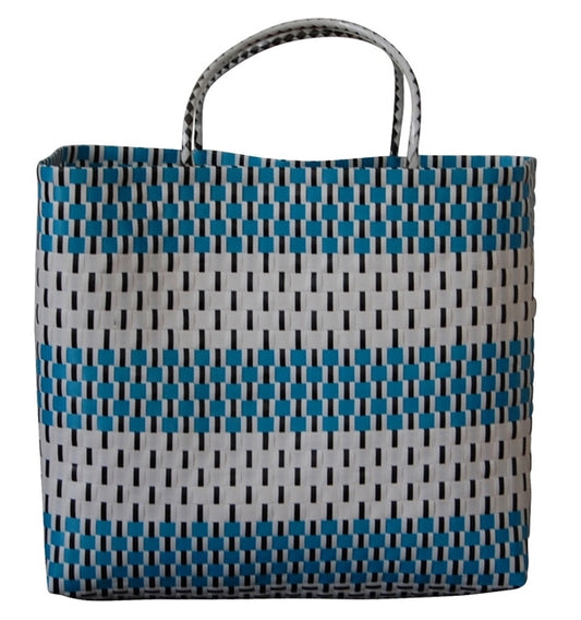 Woven Beach Tote - Manhattan