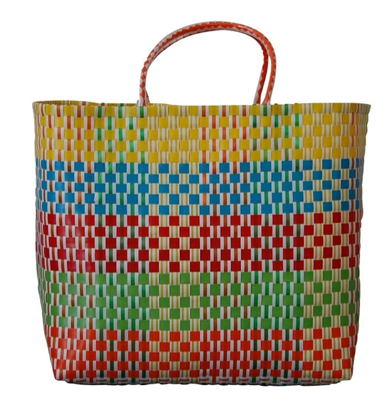 Woven Beach Tote - Sienna