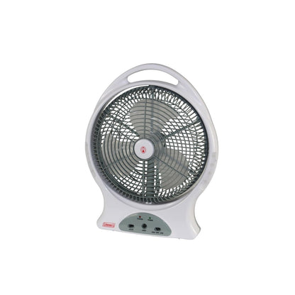 Coleman 12 Inch Rechargeable Fan with LED Lights