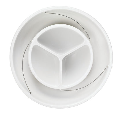 Fozzils Twist Fold 2 Tier Party Bowl