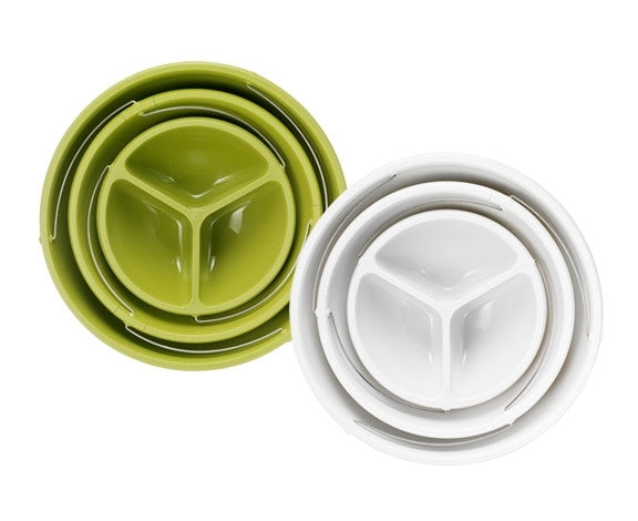 Fozzils Twist Fold 3 Tier Party Bowl