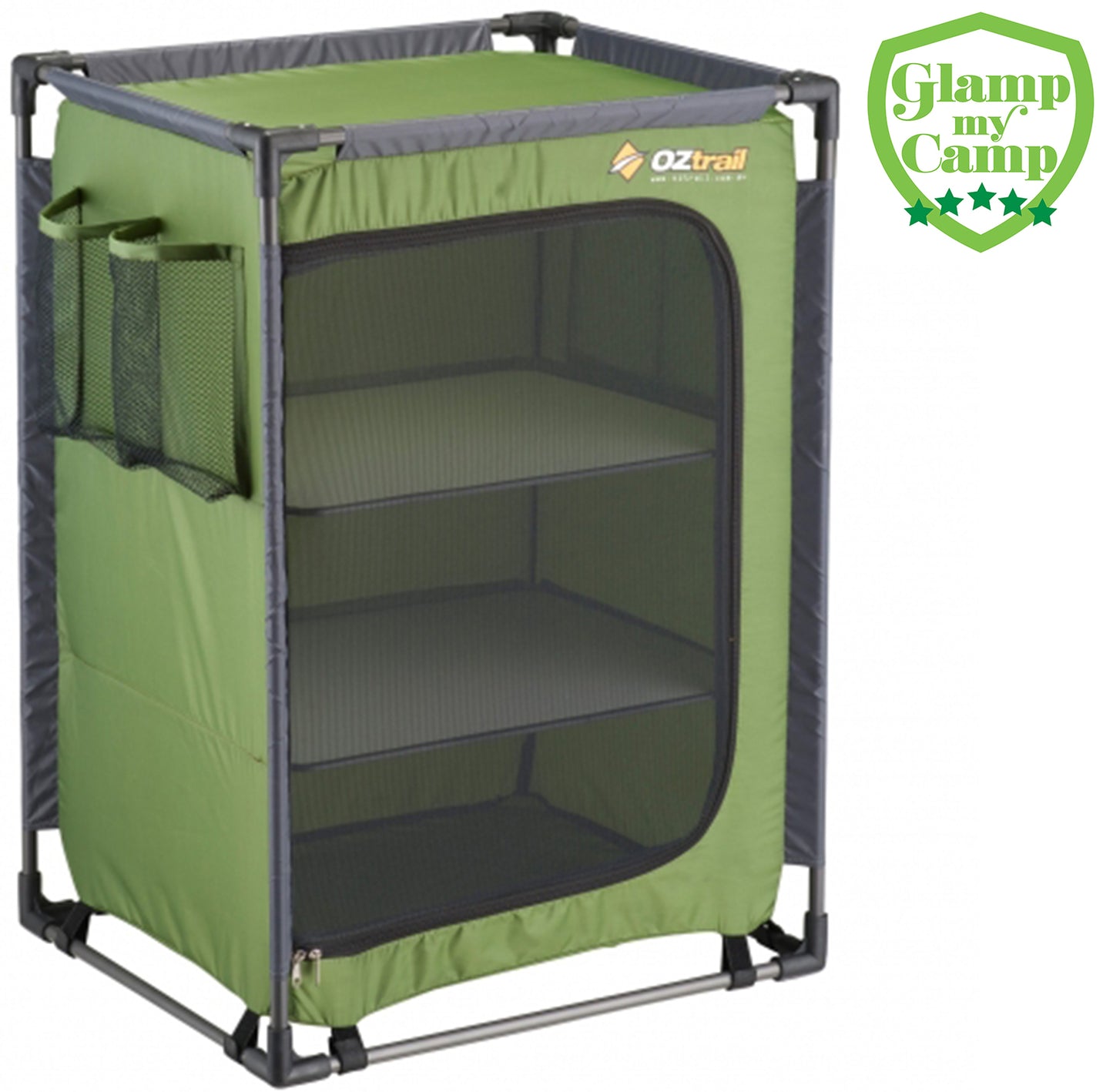 Oztrail Folding 3 Shelf Cupboard