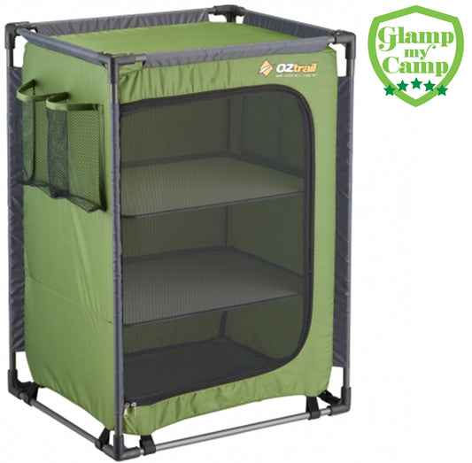 Oztrail Folding 3 Shelf Cupboard
