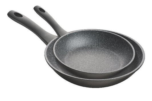 Pyrolux Pyrostone 2pc Frypan Set 20&28cm