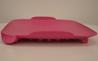Sinkstation Flat Colander Pink 34x27cm