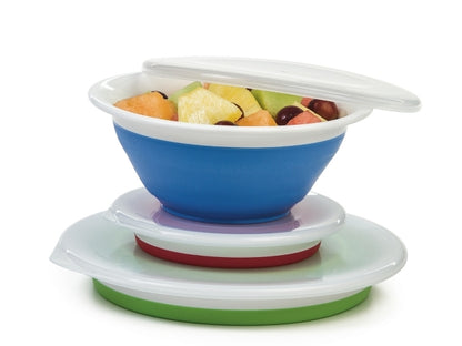 Progressive Prepworks Collapsible 3 Piece Storage Bowl Set