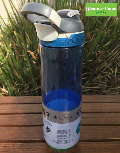 Contigo Hydration Autoseal Cortland Water Bottle 709ML - Blue (Monaco)