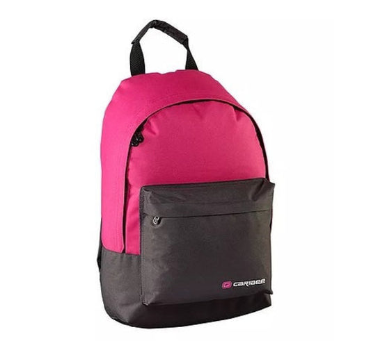 Caribee Campus Backpack - Asphalt/Pink