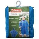 Coleman Rainwear EVA Adult Blue Poncho
