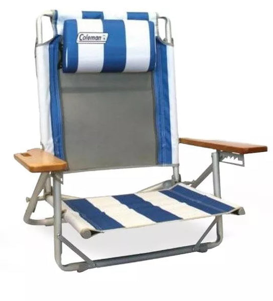 Coleman Chair Flat Fold Beach Lounger