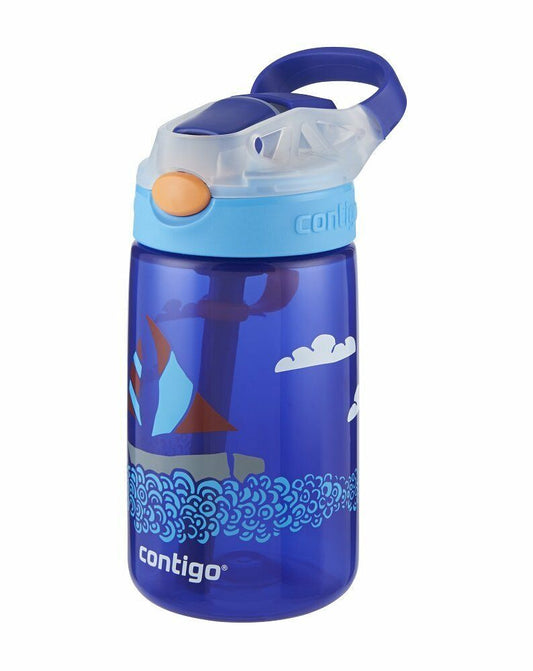 Contigo Kids Autospout Striker Water Bottle - Sailboat
